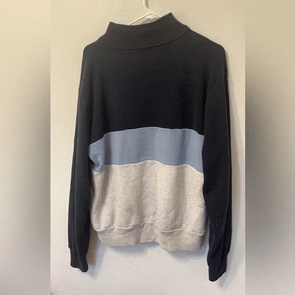 Brandy Melville Blue Quarter Zip - Picture 4 of 4